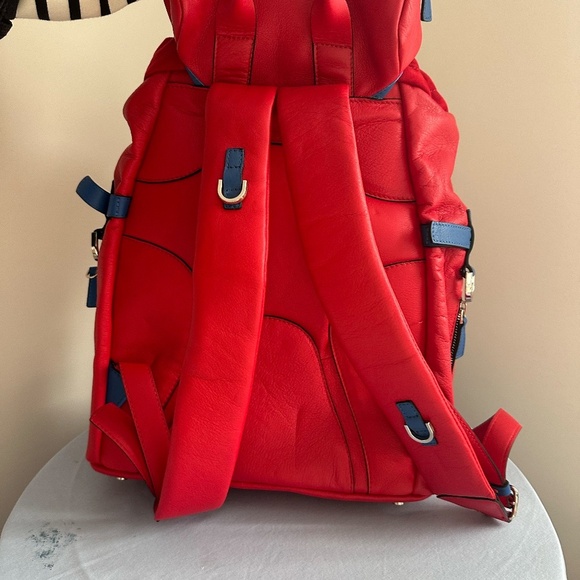 Hènope Leggenda M Backpack MEDIUM RED/BLUE - Picture 12 of 16